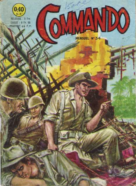 Scan de la Couverture Commando n 34
